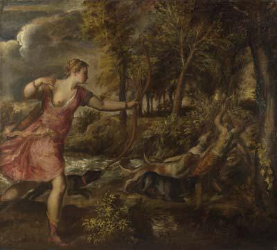 [Titian - The Death of Actaeon] 