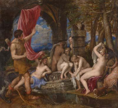 [Titian - Diana and Actaeon] 