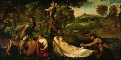 [Titian - Pardo Venus, or Jupiter and Antiope] 