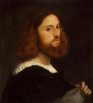 [Titian - Portrait of a Man, c.1515] 