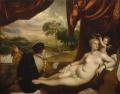 [Venus and Cupid with a Lute Player]