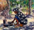 [Woman Cooking]