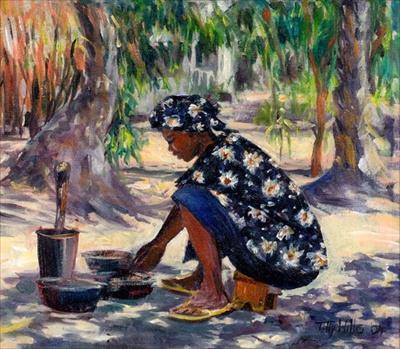 [Tilly Willis - Woman Cooking] 