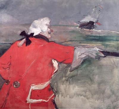 [Toulouse-Lautrec - The Admiral Viaud, or Paul Viaud in an Admiral's Costume] 