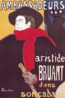 [Toulouse-Lautrec - Ambassadeurs Aristide Bruant] 