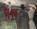 [At the Racecourse]