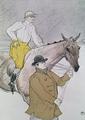 [The Jockey Led to the Start]