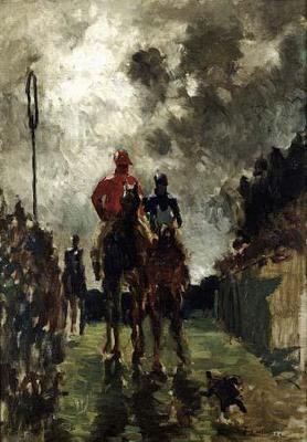 [Toulouse-Lautrec - The Jockeys, 1882] 