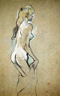 [Toulouse-Lautrec - Nude Young Girl] 