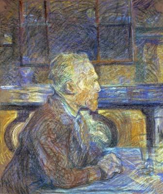 [Toulouse-Lautrec - Portrait of Vincent van Gogh] 