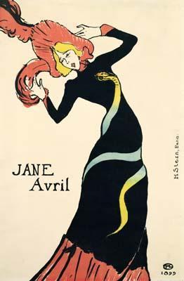 [Toulouse-Lautrec - Poster for Jane Avril] 