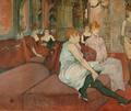 [At the Salon de la Rue des Moulins]