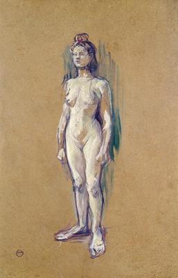 [Toulouse-Lautrec - Standing Female Nude] 