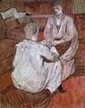 [Two Girls Playing Cards]