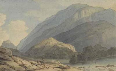 [Towne - The Entrance into Borrowdale] 