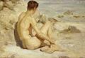 [Boy on a Beach]