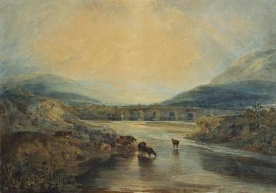 [Turner - Abergavenny Bridge, Monmouthshire] 