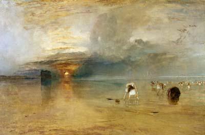 [Turner - Calais Sands at Low Water, Gathering Bait] 