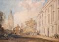 [View of the Cathedral of Christ Church, and Part of Corpus Christi College, Oxford]
