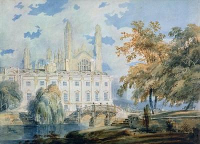 [Turner - Clare Hall and the West End of King's College Chapel, Cambridge] 