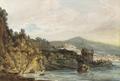 [The Coast Under Vietri, Salerno in the Distance]