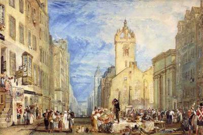 [Turner - High Street, Edinburgh] 