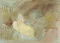 [Interior at Petworth with Seated Figure]