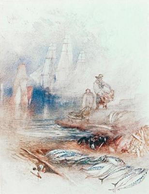 [Turner - Mackerel on the Beach] 