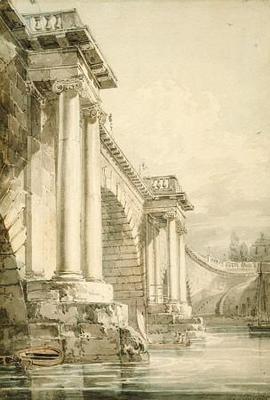 [Turner - Old Blackfriars Bridge, London] 