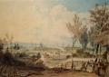 [A View of Oxford from the South Side of Headington Hill]