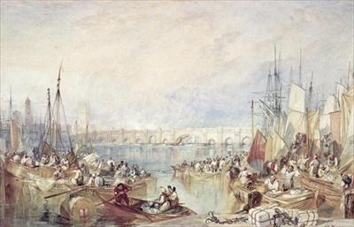 [Turner - The Port of London] 