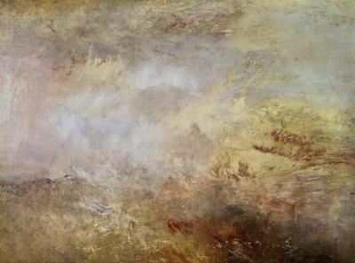 [Turner - Stormy Sea with Dolphins] 