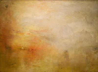 [Turner - Sun Setting over a Lake] 