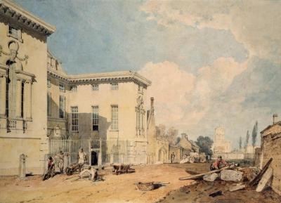 [Turner - A View of Worcester College, Oxford] 