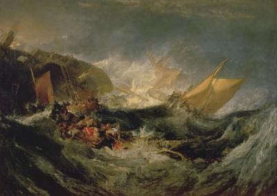 [Turner - Wreck of a Transport Ship] 