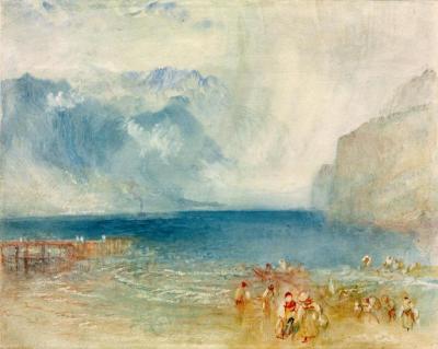 [Turner of Oxford - The First Steamer on Lake Lucerne] 