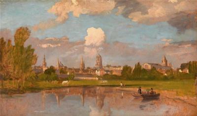 [Turner of Oxford - Oxford from the River with Christ Church] 