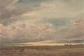 [Salisbury Plain with Old Sarum in the Distance, Wiltshire]