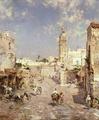 [Figures in a Moorish Town]