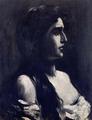 [A Young Woman in Profile]
