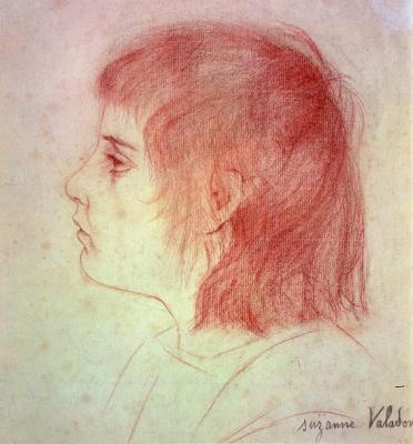 [Valadon - Portrait of Maurice Utrillo as a Child] 