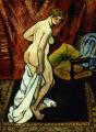 [Standing Nude with Towel]