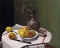 [Apples and a Moroccan Vase]