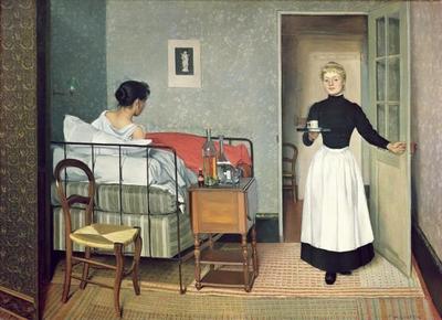 [Vallotton - The Ill Child (Helene Chatenay)] 