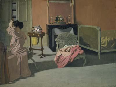 [Vallotton - Lady Doing Her Hair] 