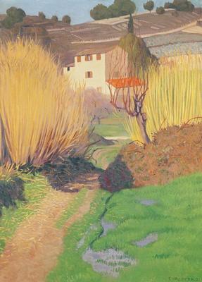[Vallotton - Landscape at Lagnes] 