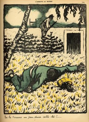 [Vallotton - A Peasant Shoots a Tramp] 
