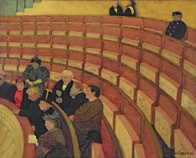 [Vallotton - Third Level at the Theatre in Chatelet] 