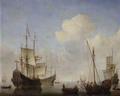 [A Dutch Squadron off the West African Coast]