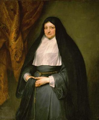 [Van Dyck - Infanta Isabella Clara Eugenia, Portrait as a Widow] 
